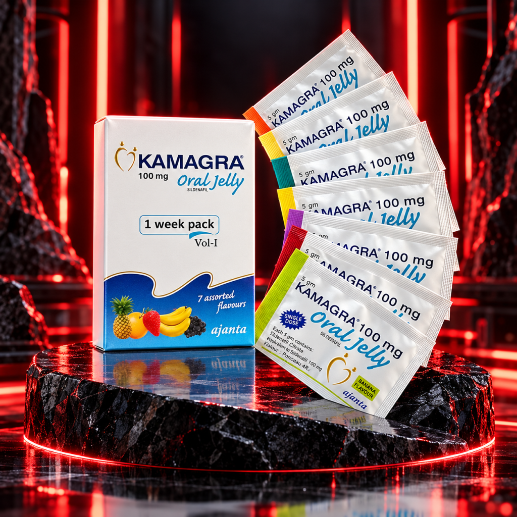 Kamagra Oral Jelly 100 mg One week pack