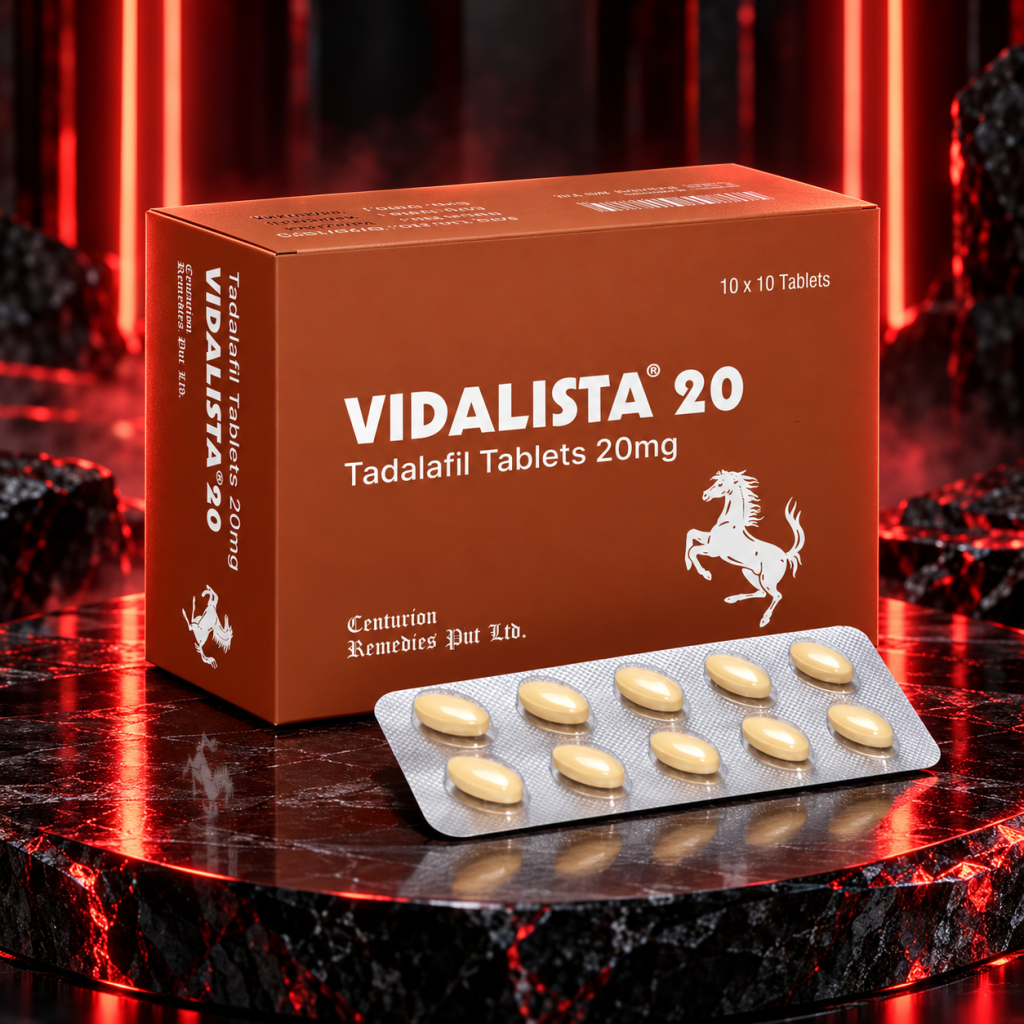 Tadalafil Tablets 20mg 100 Tabs (Cialis)